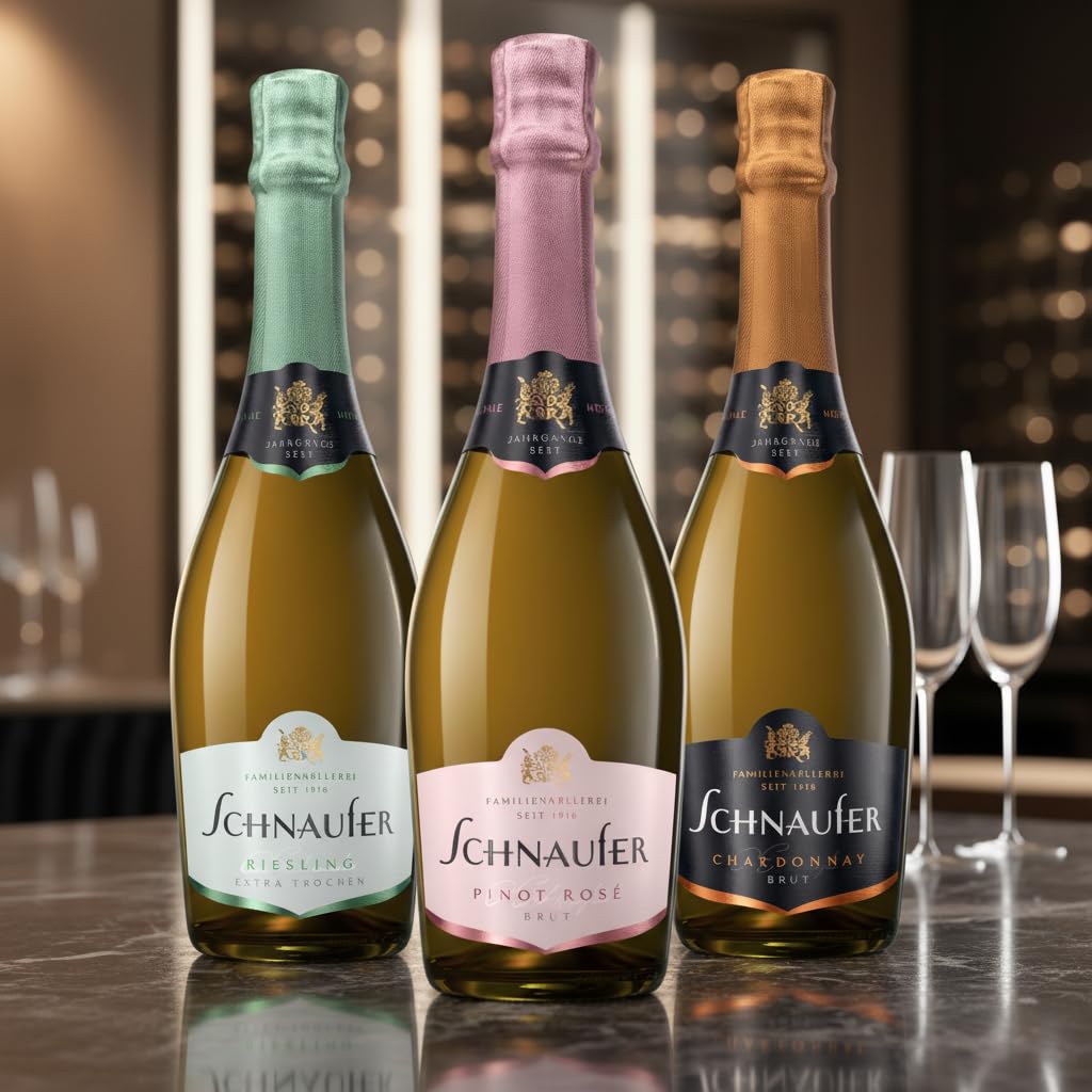 Sekt Mixbox – Riesling, Chardonnay & Pinot Noir Rosé – Premium Qualität aus Deutschland – Familienkellerei seit 1918