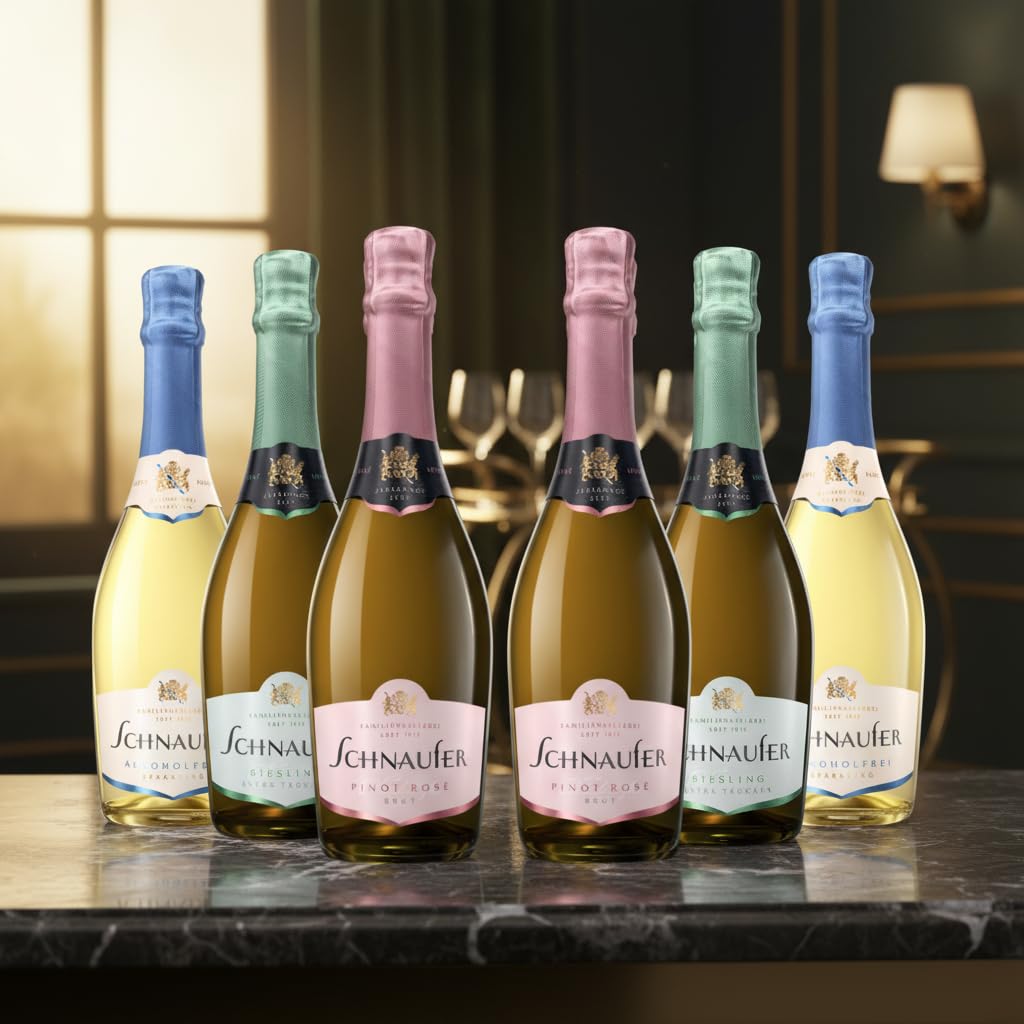 Sekt Mixbox – Riesling, Pinot Noir Rosé & ALKOHOLFREI  – Premium Qualität aus Deutschland – Familienkellerei seit 1918