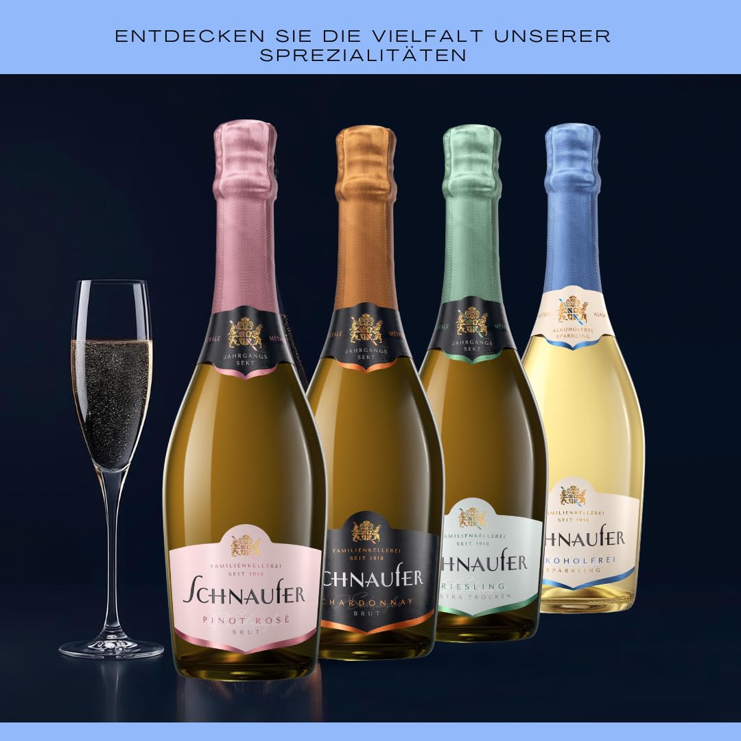 Schnaufer Alkoholfrei  Premium Sekt-Alternative ohne Alkohol