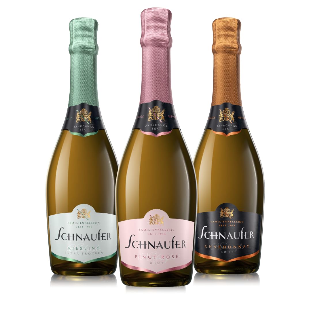 Sekt Mixbox – Riesling, Chardonnay & Pinot Noir Rosé – Premium Qualität aus Deutschland – Familienkellerei seit 1918