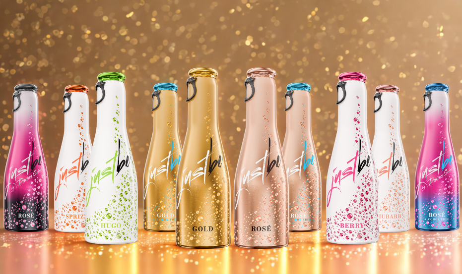 JustBe Gold 🆓 alkoholfrei-Geschenkbox in weiß